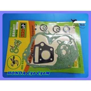 HONDA C50 C50M ENGINE GASKET COMPLETE SET  // ปะเก็นเครื่อง ชุดใหญ่ สินค้าคุณภาพดี