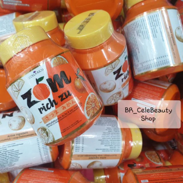 (ของแท้ 100%) Zom Rich Zu : บำรุงผิวขาว กระจ่างใส / ลดหุ่น