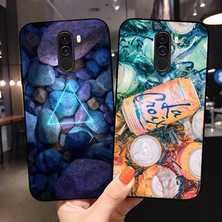 เคสโทรศัพท์มือถือพิมพ์ลาย Cat Flower สําหรับ Xiaomi Pocophone F1 F1 Pocof1