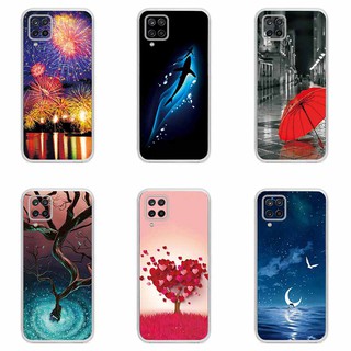 เคส Samsung A12 Fashion Case Soft TPU Silicone Matte Cover Casing เคสซิลิโคน