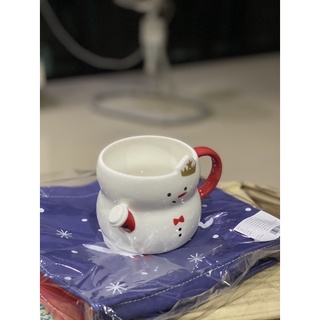 แก้วสตาร์บัค Snowman Mug ขนาด 10 ออนซ์