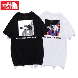 The North Face North New TNF เสื้อยืดลําลอง สําหรับผู้ชาย และผู้หญิง แขนสั้น คอกลม เหมาะสําหรับการเล่นกีฬา