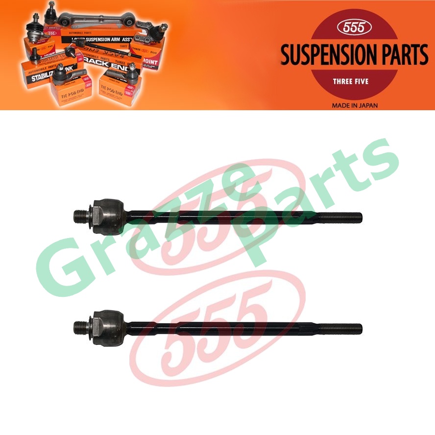 (2 ชิ้น) 555 Japan Rack End Set SR-7370 สําหรับ Proton Saga Magma 12V - ไม่มีพวงมาลัยพาวเวอร์