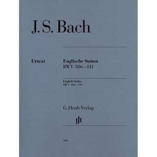 BACH English Suites BWV 806-811 (HN100)