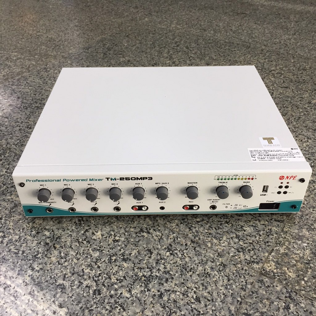 NPE TM-250MP3 POWERMIXER+LINE+USB