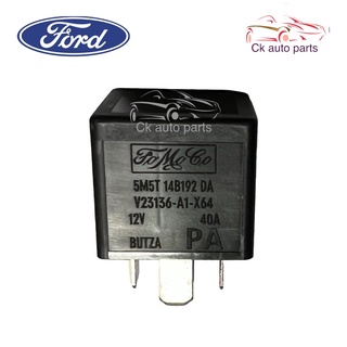 รีเลย์ 12V 5ขา ฟอร์ด โฟกัส เฟียสต้า FoMoCo 5M5T 14B192DA V23136-A1–X64 Ford Focus Fiesta Relay