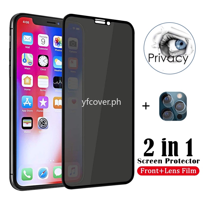 Iphone 13 12 Mini 11 Pro Max PrivacyกระจกนิรภัยสําหรับiPhone 11 12 13 Mini Pro XS Max X XR SE 2020 8 7 6 6s Plus Anti-Spy Full Coverageป้องกันหน้าจอฟิล์มแก้ว