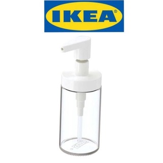 IKEA,แท้,ขวดใส่เจลแอลกอฮอล์,ขวดปั๊มสบู่เหลว,ที่ใส่สบู่อิเกีย,ที่ใส่สบู่เหลวikea,ขวดแก้ว