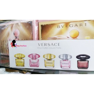 Versace Miniatures Crystal Collection 5 Pcs.