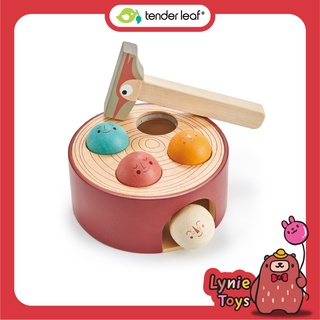 Tender Leaf Toys ของเล่นไม้ ของเล่นเสริมพัฒนาการ เกมนกหัวขวานทุบทะลุมิติ Woodpecker Game