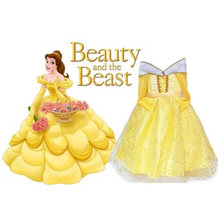 ชุดเจ้าหญิงเบลล์ Belle Beauty and the Beast ชุดคอสเพลย์