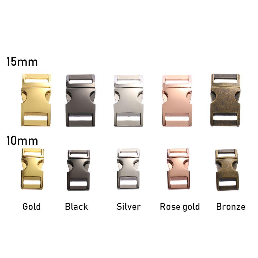 HOBBYIN บักเกิลปลดด้านข้าง 5 สี สําหรับกระเป๋าเป้สะพายหลัง สร้อยข้อมือ พาราคอร์ด ตั้งแคมป์กลางแจ้ง DIY 1 ชิ้น