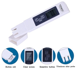 TDS &amp; EC meter เครื่องมือวัดความเข้มของปุ๋ยและแร่ธาตุในน้ำ