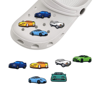 Cartoon Car Jibbitz ติดรองเท้า ตัวการ์ตูนติดรองเท้า ลายสวยใส่ง่ายทุกชิ้น