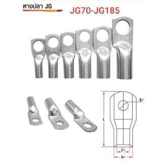 หางปลา JG ทองแดง รุ่นหนา 2ชั้น ทรงยุโรป [ทองแดงแท้] ขนาด JG70-JG185(ราคาต่อ 5 ตัว)