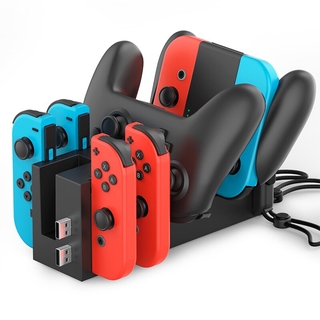 For Nintendo Switch Charging Dock Station Joy-Con PRO Controller Charger Stand NS Switch Storage Base Console Multifunction Accessories