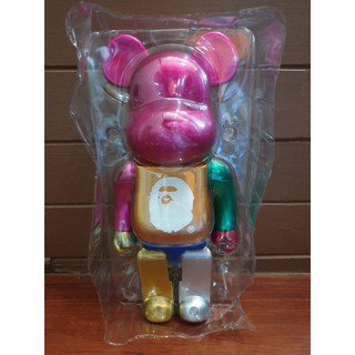 BE@RBRICK bape 25th multi color 400% *เหมือนแท้