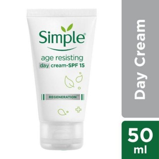 ซิมเพิล Simple Regeneration Age Resisting Day Cream SPF15  50ml.