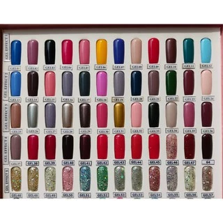 สีเจลไม่ต้องอบ สีกึ่งเจล (5) Calar Gel Effect Nail Color ยาทาเล็บ คาล่าร์ สีทาเล็บ
