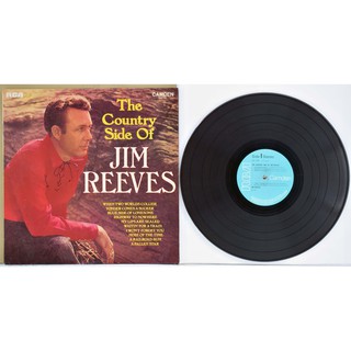 1 แผ่นเสียง 12นิ้ว U7 JIM REEVES -THE COUNTRY   แผ่นVGริ้วรอยบาง เสียงรบกวนมีนิดหน่อยไม่มีรอยลึก ปกVG+มีตำหนิขอบนิด