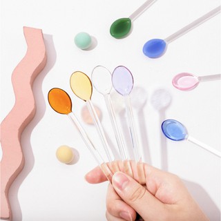 [D.ccor] พร้อมส่ง ช้อนชา Colorful tea spoon สีสดใส