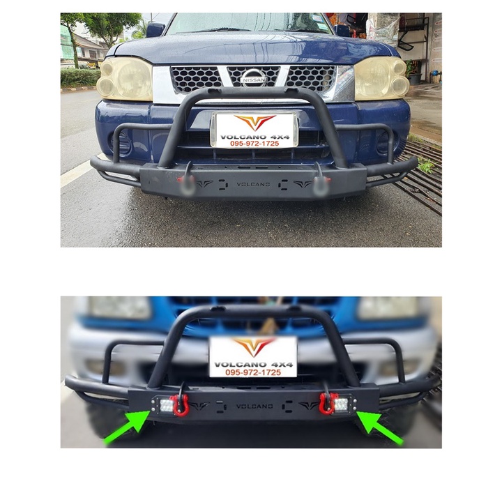 กันชนหน้า nissan frontier Nissan BIG M เหล็กหนา 3 มิล F62 กันชนหน้าออฟโรด NIssan frontier / big m front bumper