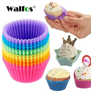 WALFOS แม่พิมพ์ซิลิโคนทรงกลมสำหรับทำเบเกอรี่ 6 ชิ้น