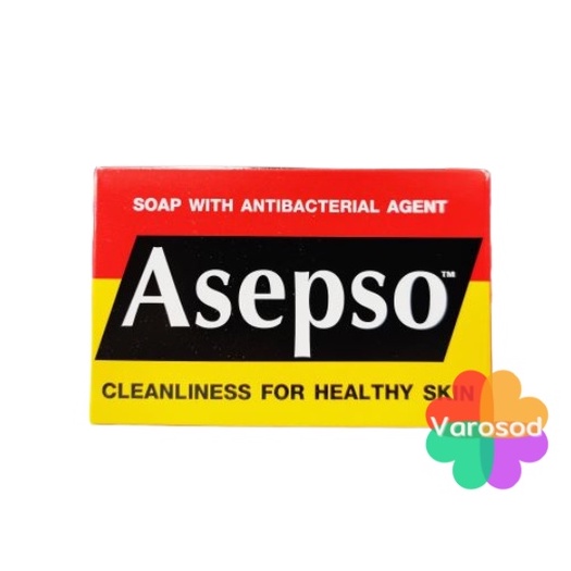 สบู่ อาเซปโซ Asepso ขนาด 80 g 1 ก้อน สูตรออริจินัล สีเขียว สบู่ก้อน