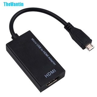 [TheVantin] อะแดปเตอร์สายเคเบิล Micro Usb เป็น 1080P Hdmi Hdtv สําหรับ Android Huawei