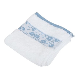 ผ้าขนหนู CAROLE 15X32 นิ้ว สีฟ้า TOWEL CAROLE 15X32" BLUE