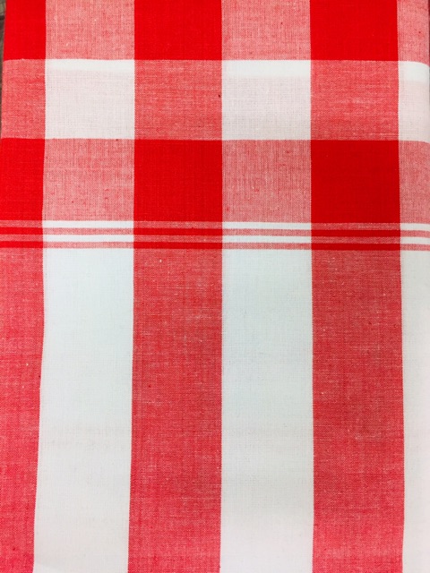 🥇ผ้าขาวม้าหาดเสี้ยว ผ้าฝ้ายทออย่างดี เนื้อแน่น 80x200 ซม. - รูปที่ 2