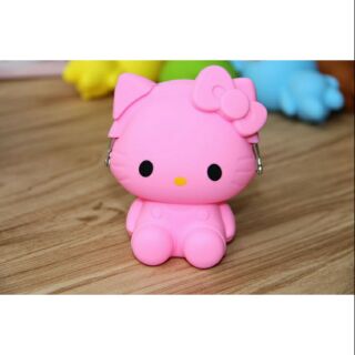 🚙พร้อมส่ง!!!🚙  กระเป๋าใส่เงินเศษสตางศ์แบบพกพา ฮัลโหลคิตตี้ Hello Kitty