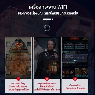 เตรียมจัดส่ง Wifi Repeater 300 Mbps เครือข่ายไร้สาย ดูดสัญญาณ WiFi ตัวกระจายสัญญาณไวไฟ อุปกรณ์ขยายสัญญาณ