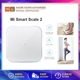 Xiaomi Mi Smart Scale 2 เครื่องชั่งน้ำหนักอัจฉริยะ รุ่น 2 ที่ชั่ง ตาชั่ง เครื่องชั่งน้ำหนักดิจิตอล