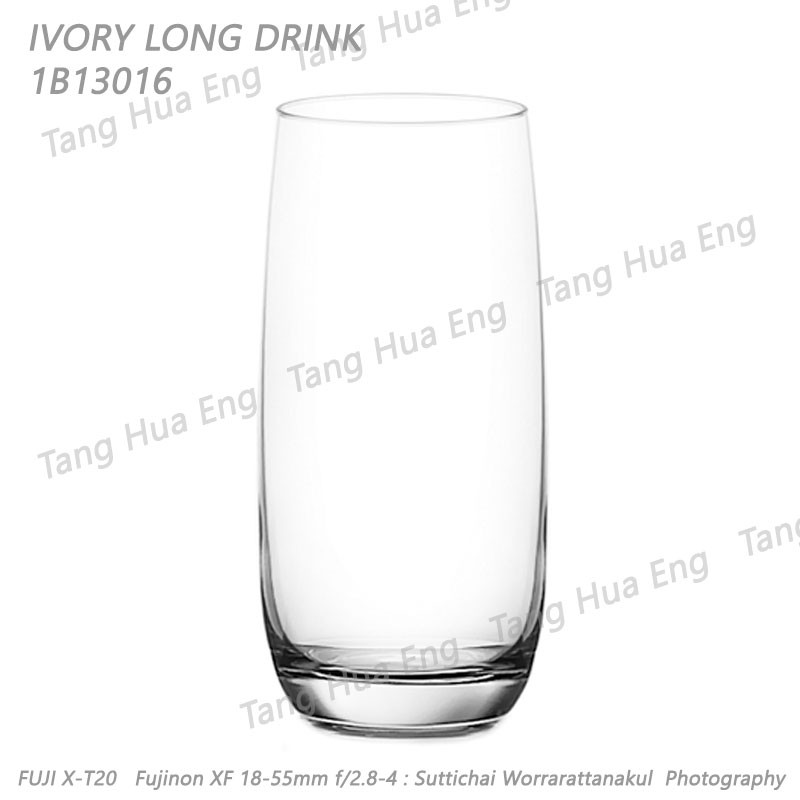 ( 6 ใบ ) Ocean แก้ว IVORY HI BALL, 460 มล. #1B13016 ยี่ห้อโอเชี่ยน บรรจุ 6 ใบ