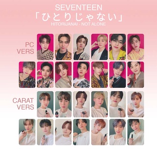 โฟโต้การ์ด SEVENTEEN Not Alone Hitorijanai Japan Premium