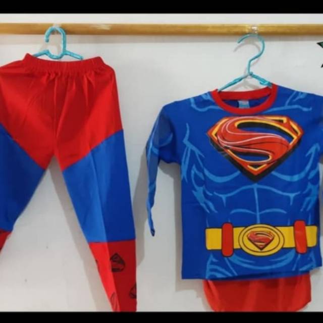 เสื้อ Superman Superman Superhero สําหรับเด็ก