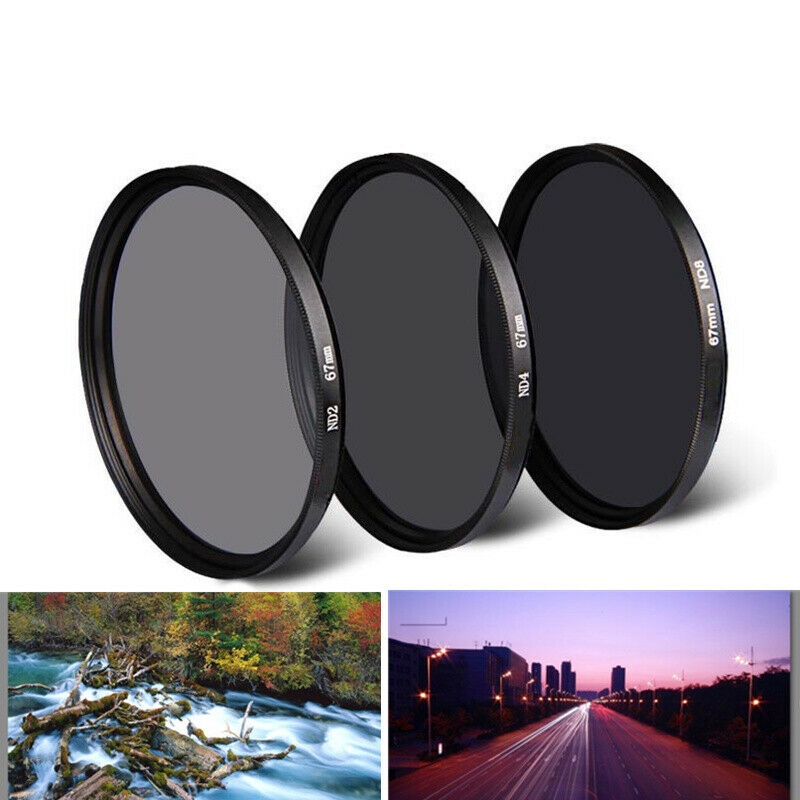 ตัวกรอง ND Neutral Density อเนกประสงค์: 37-82 มม. สําหรับ Canon & Sony ND2, ND4, ND8