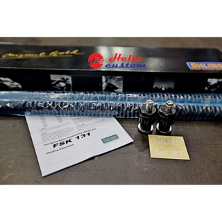 OHLINS FSK131 ชุดอัพเกรดโช๊คหน้า Front Shock XMAX 300 (ไม่รวมน้ำมันโช๊ค) Not include Oil