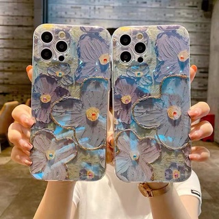 เคสโทรศัพท์มือถือลายภาพวาดสีน้ํามัน แฟชั่น สําหรับ Iphone13 12 11 Pro Max Iphone13 Iphone12