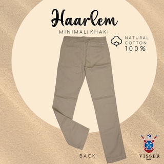 กางเกงขายาว กางเกงขายาว Pants กางเกงขากระบอก กางเกงทรงกระบอก Pants รุ่น Haarlem Minimal Collection