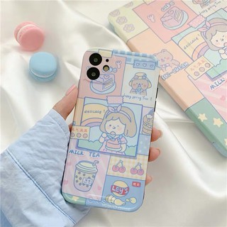 B.landd✨ Case iphone 11/ 11 Pro/11 Pro Max ลายเด็กผู้หญิงสีพาสเทล👩🏼💕🎈