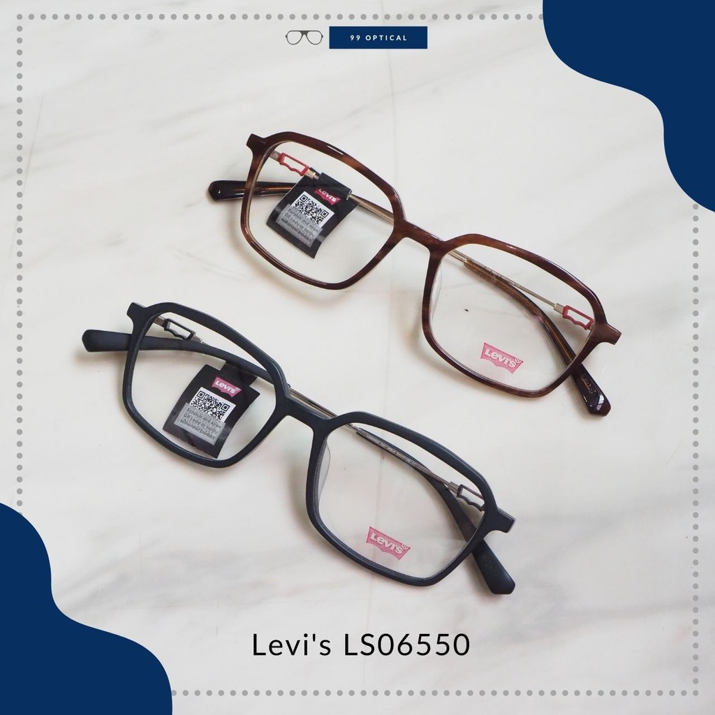 กรอบแว่น Levi’s รุ่น LS06550 แว่นสายตา แว่นกรองแสง