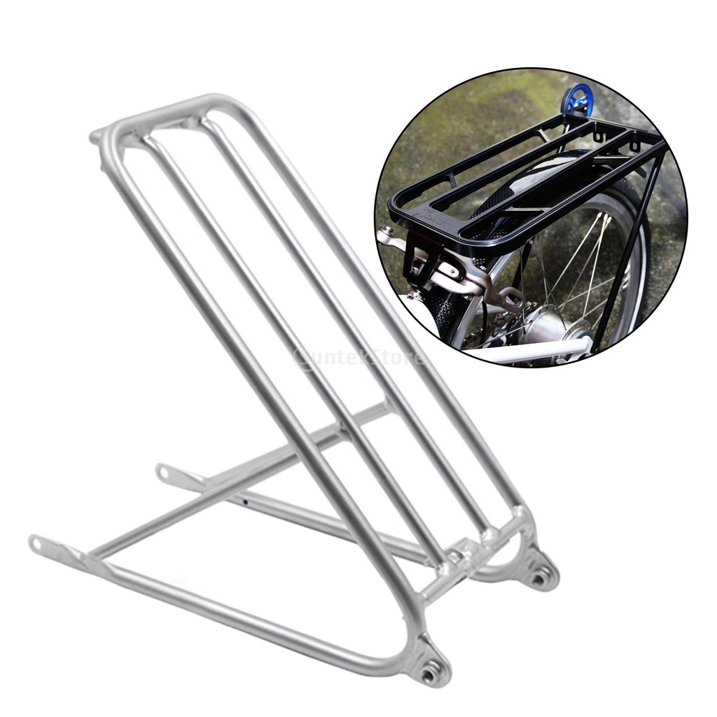 [12] Bicycle Rear Luggage Carrier Rack for Cycling, Bike Cargo Rack ...