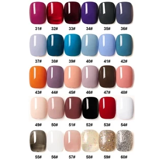 สีทาเล็บ สีเจล เซ็ต 60 สี สีใหม่ ขวดใหม่ AS โทนสีขายดี สินค้าพร้อมส่ง