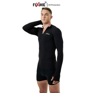 เสื้อกันUV99%  ซิปหน้า(ผู้ชาย) เสื้อว่ายน้ำ เสื้อวิ่งเทรล แห…