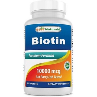 Best Naturals Biotin 10 mg 365 Tablets