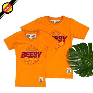 Beesy T-shirt เสื้อยืด รุ่น Hawaii (ผู้ชาย) แฟชั่น คอกลม ลายสกรีน ผ้าฝ้าย cotton ฟอกนุ่ม ไซส์