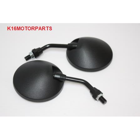 กระจกแต่ง กระจกขาสั้น กระจกมองทรง VICTOR เกลียว HONDA NO.9 # HMA # 1030-909-10ZBL - รูปที่ 3