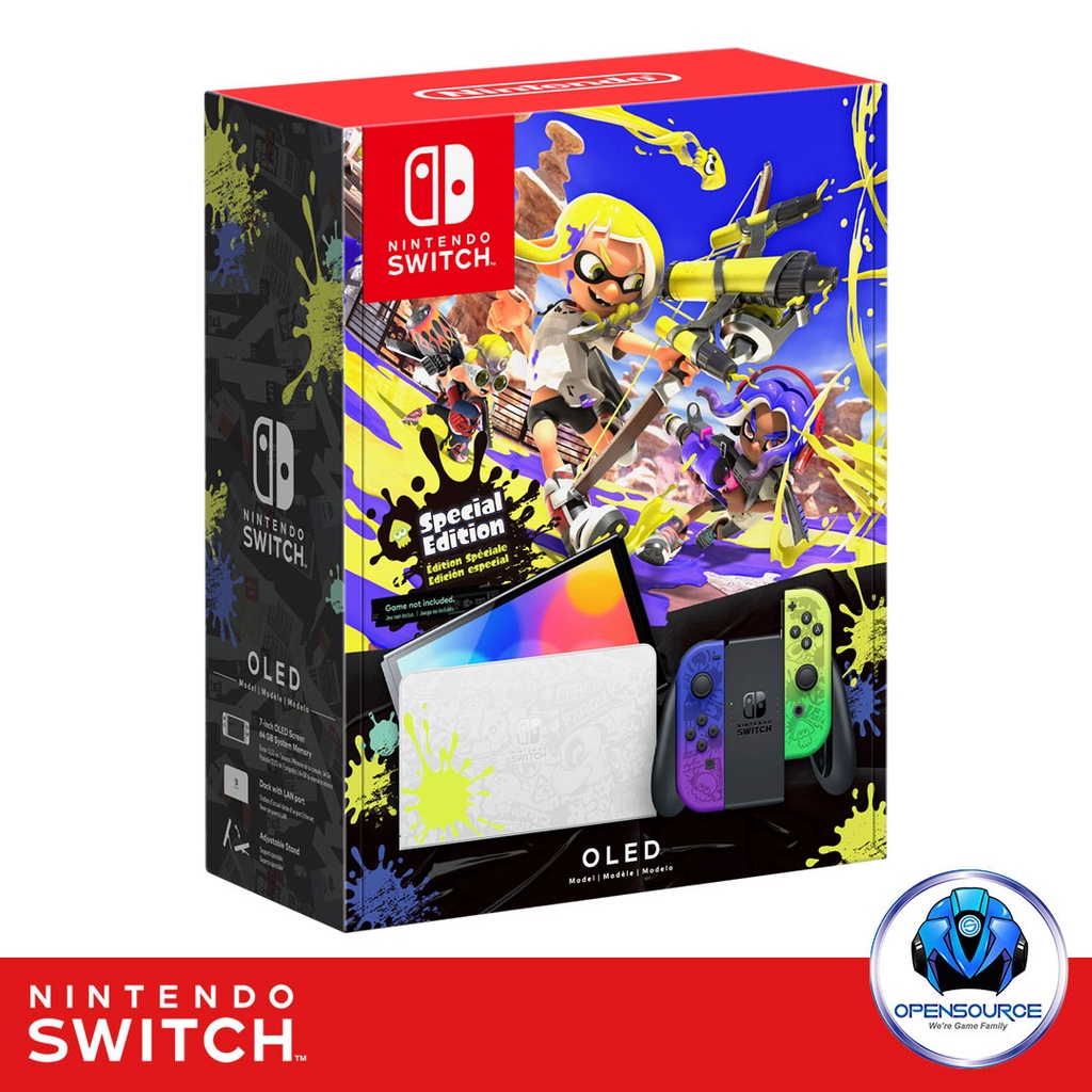 Nintendo Switch กระเป๋า Carrying Case พร้อมฟิล์ม - Splatoon 3 Edition ...